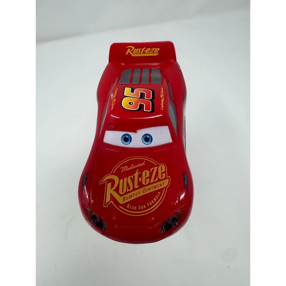 Disney Pixar Cars Lightning McQueen Piston Cup Trophy Toy Red 95 Race Car
